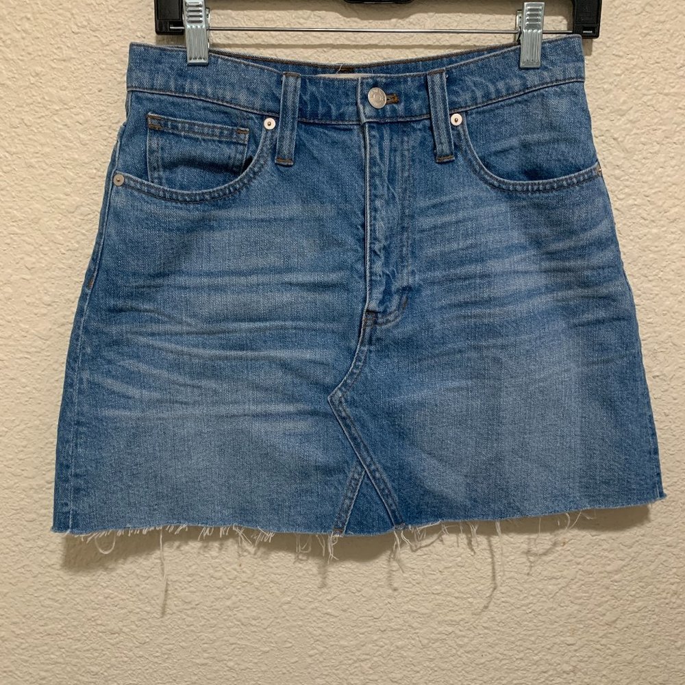Madewell Women's Denim Skirt Size 27